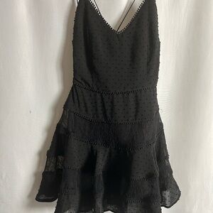 Chic Black Lace Mini Dress Project Runway Winner Retails $228